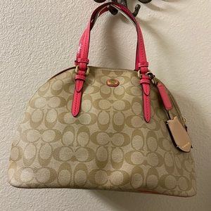 COACH BAG AND WALLET SET